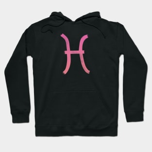 Pink Pisces Gradient Hoodie